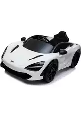 Carro Bateria McLaren 720S 12 v. Comando Branco