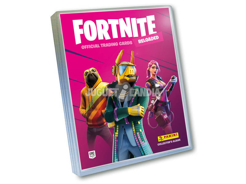 Fortnite Reloaded Official Tradings Cards Ordner Mit 3 Umschlage Panini 8018190008128