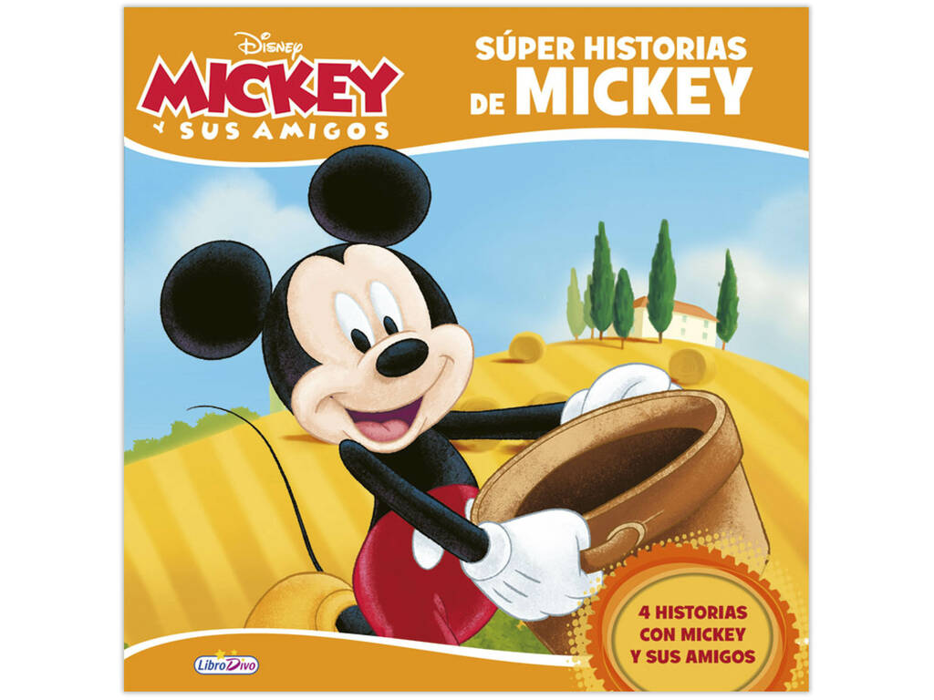 Mickey y Sus Amigos Súper Historias de Mickey Ediciones Saldaña LD0852