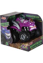Voiture de Friction Monstres Sur Roues De Couleur Lilas