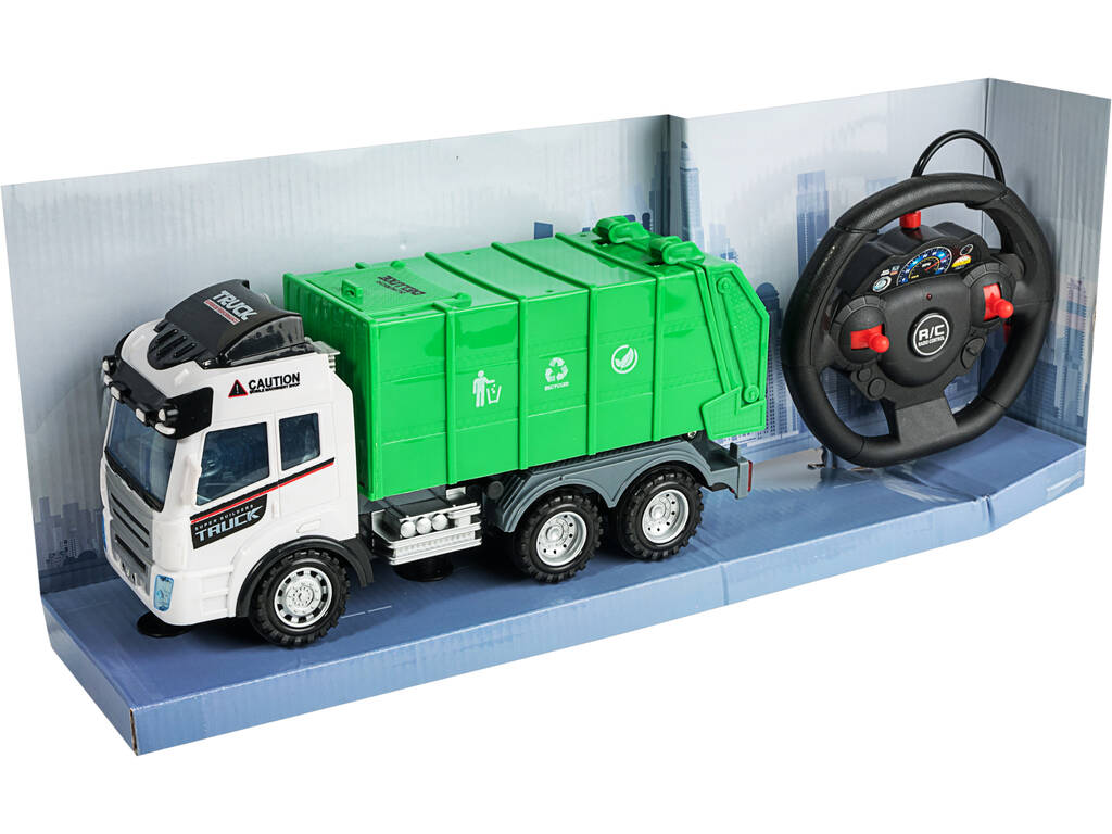 Funksteuerung Müllwagen mit 4 Funktionen