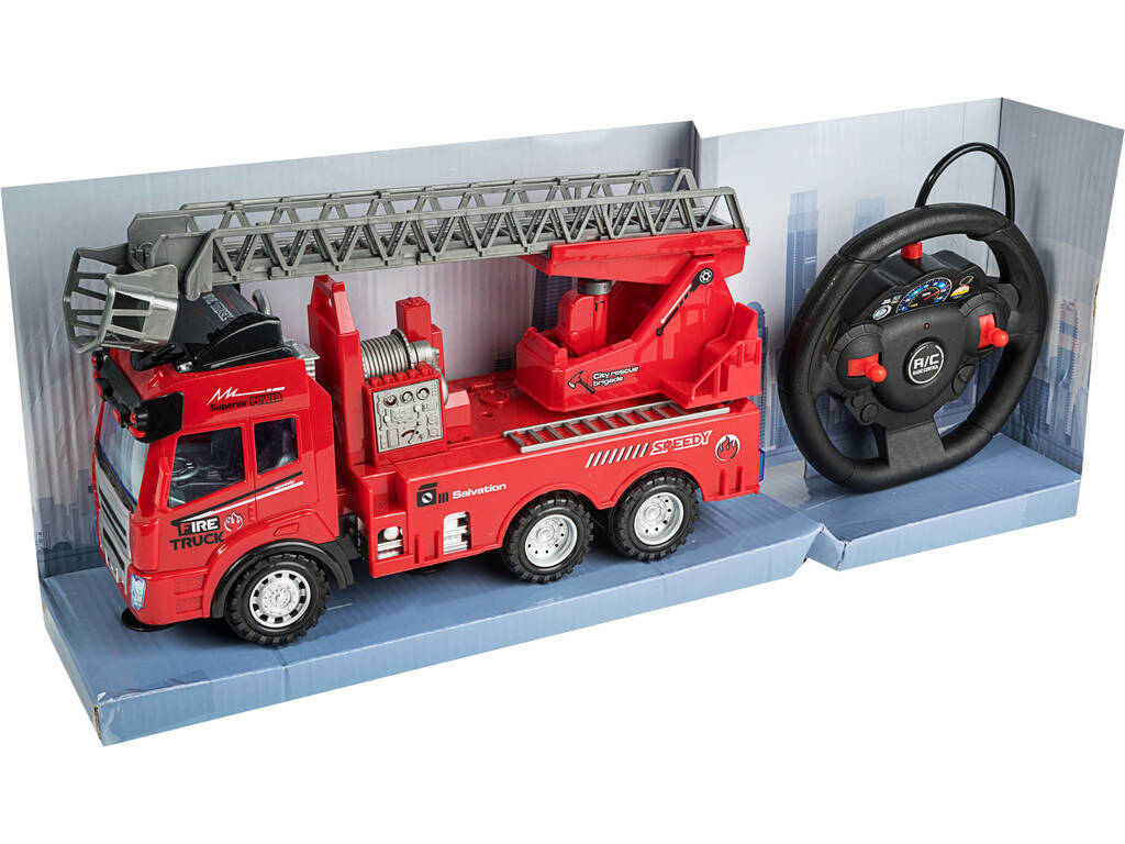 Funksteuerung Feuerwehrtruck mit 4 Funktionen