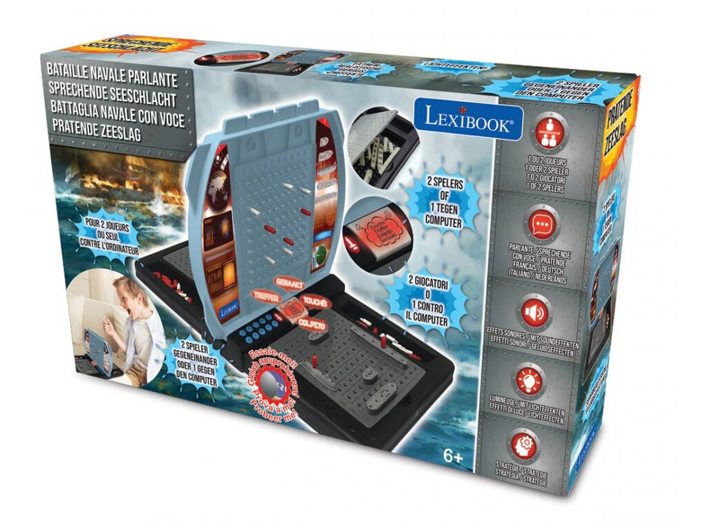 Batalla Naval Electronica Lexibook GT2800