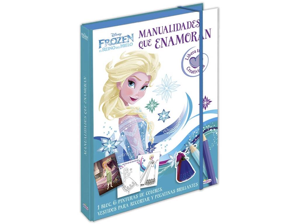 Frozen Manualidades que Enamoran Ediciones Saldaña LD0858