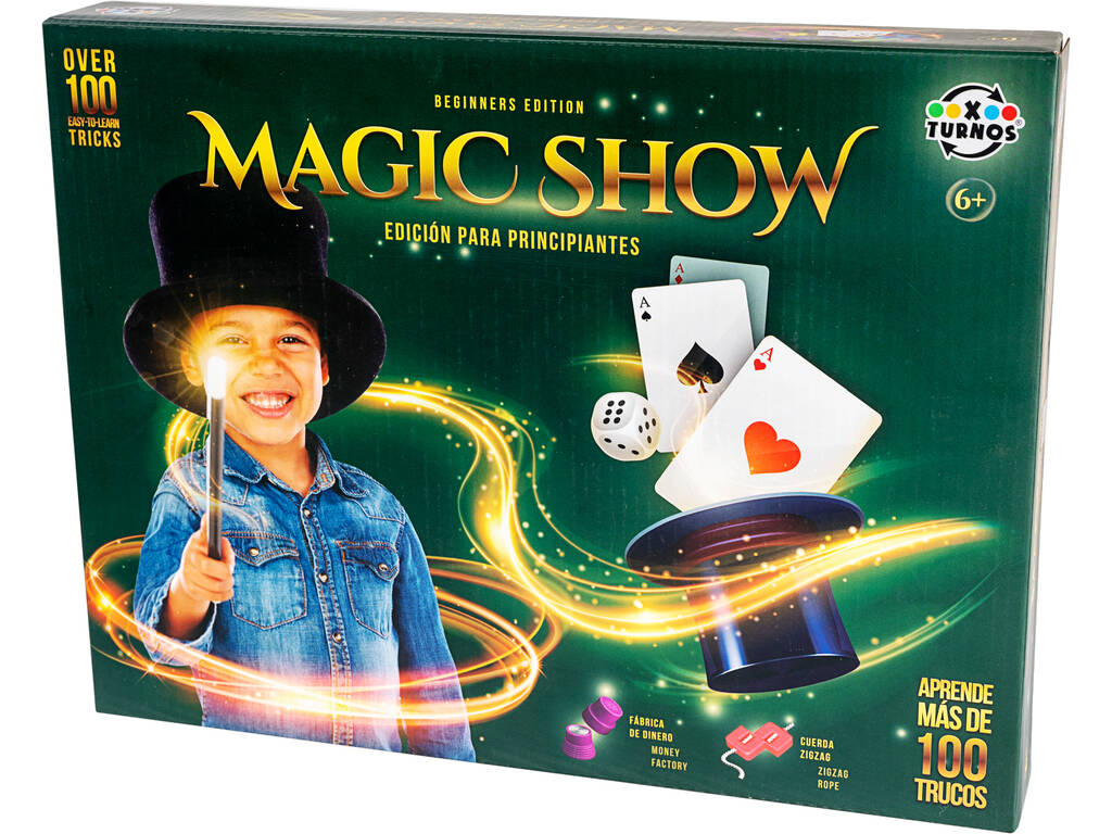 Juego de Magia Magic Show Edición para Principiantes Más de 100 Trucos