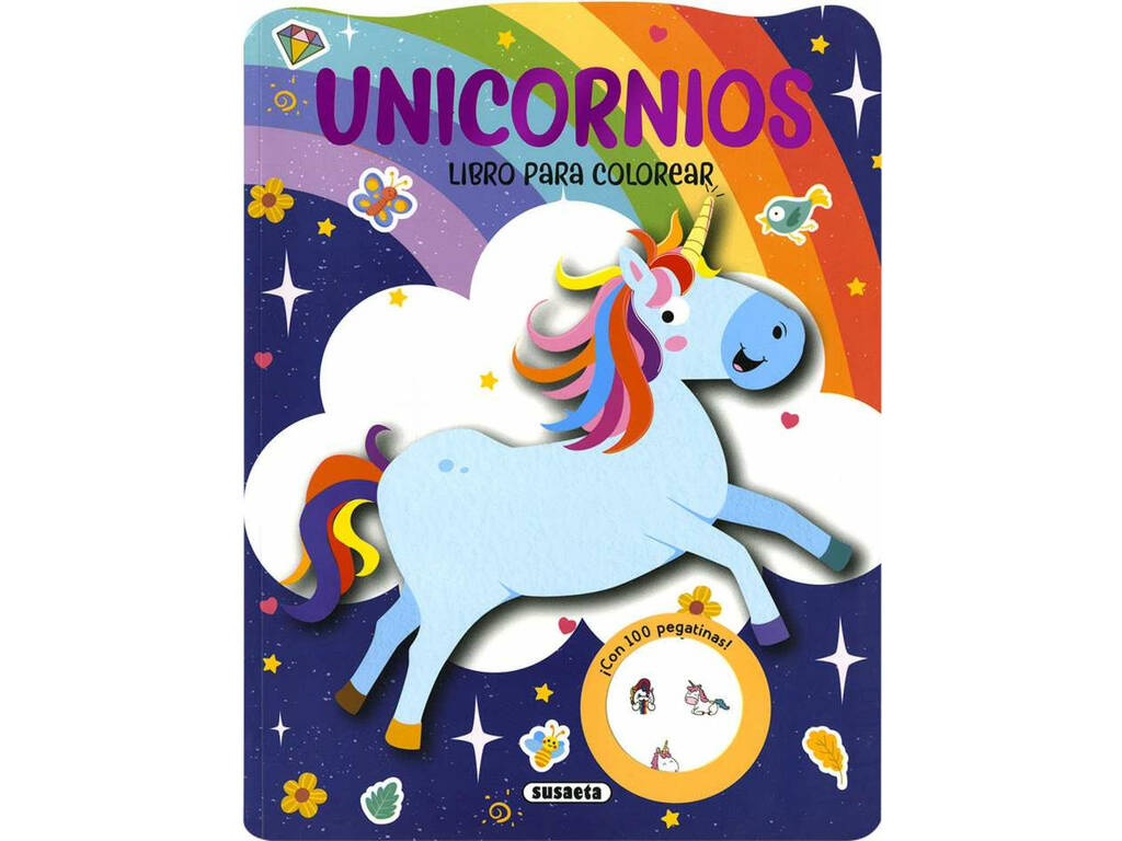 Unicornios Libro Para Colorear Susaeta S3439001