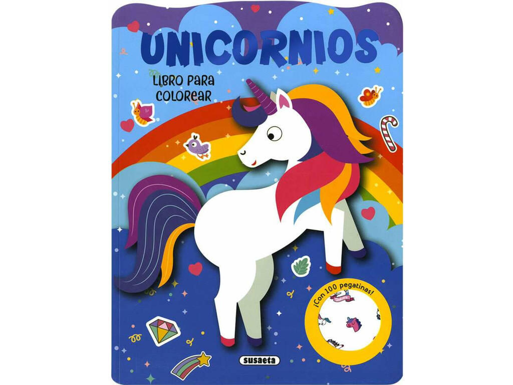 Unicornios Libro Para Colorear Susaeta S3439002