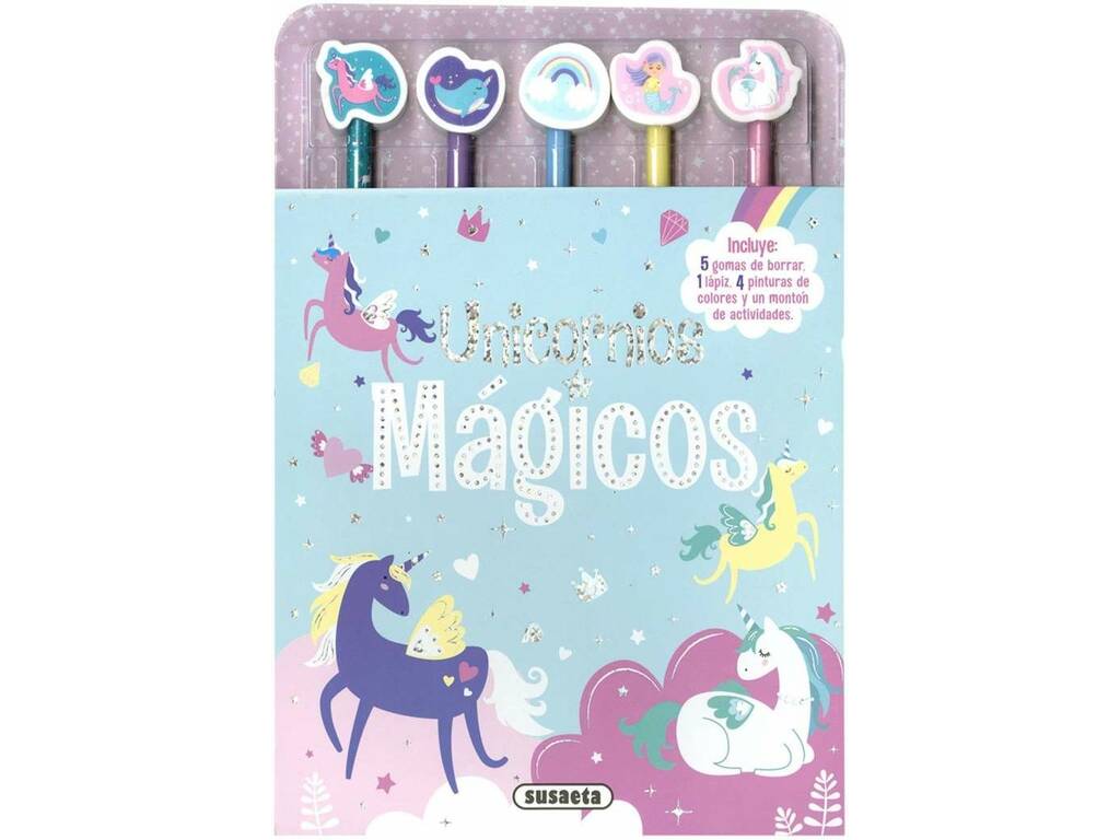 Colora e impara a disegnare Unicorni Magici Susaeta S6036005