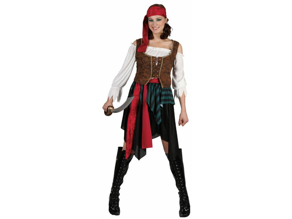 Piratenkostüm für Frauen Größe M