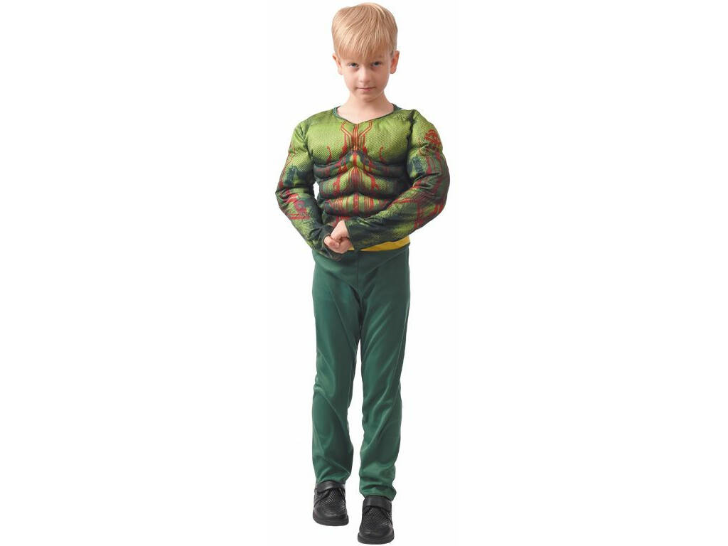 Disfraz Héroe Monstruo Verde Niño Talla M