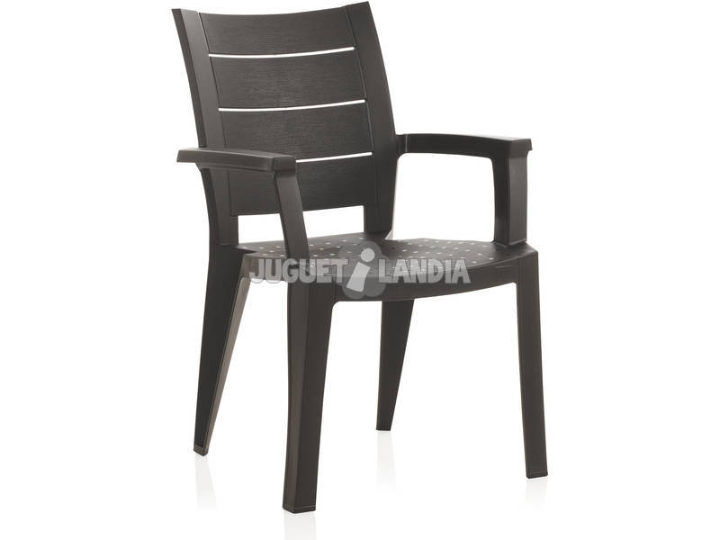 Cadeira Legno Wengué Mobiliário de Jardim SP Berner 55232