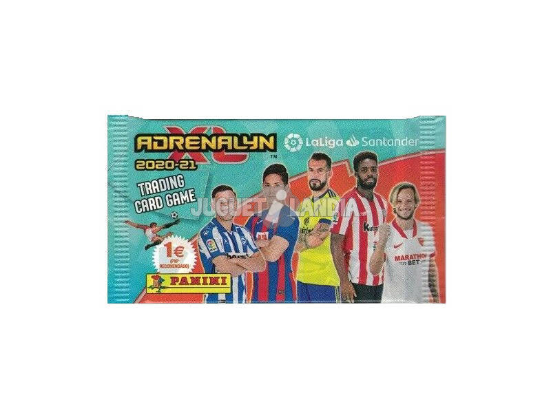 Envelope La Liga Adrenalyn XL 2020/2021 Trading Card Game Panini 004221B6B