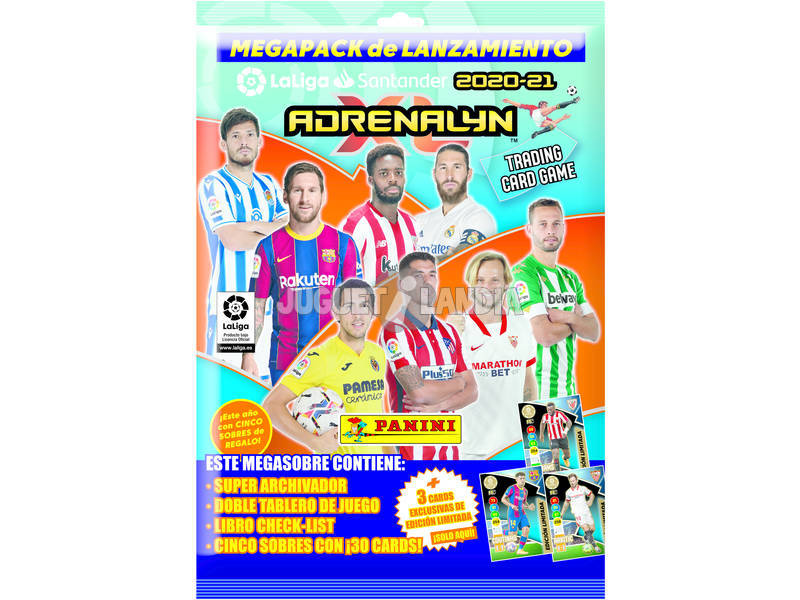 La Liga Megapack Adrenalyn XL 2020/2021 Trading Card Game Panini 004221SPE2