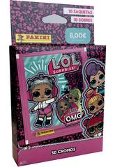 LOL Surprise! 4 Eco-blister avec 10 lots Panini 004017AE