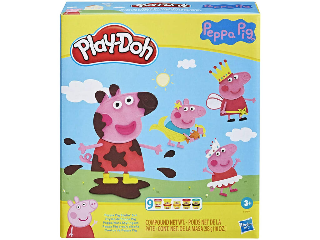 PlayDoh Peppa Pig Crea y Diseña Hasbro F1497