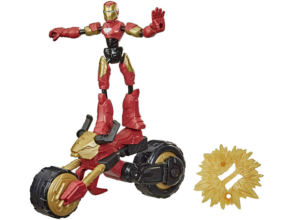 Avengers Bend And Flex Vehículo Iron Man Hasbro F0244