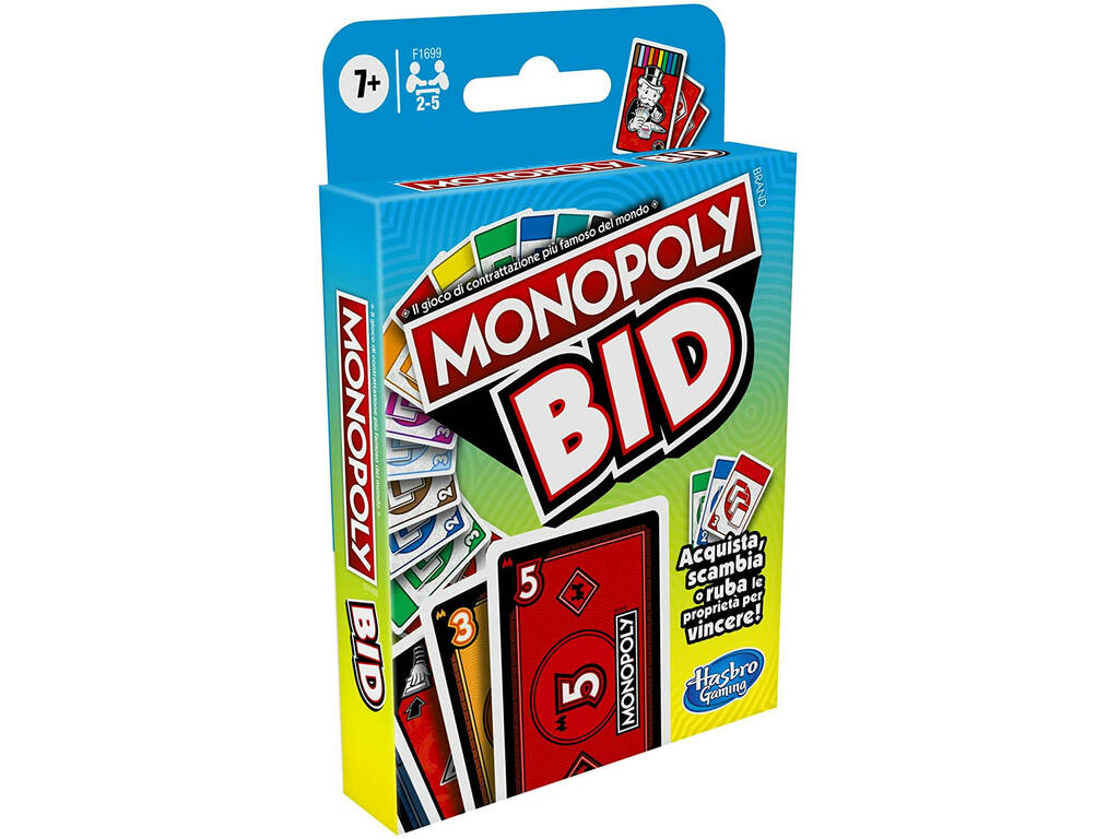 Juego de Mesa Monopoly Bid Hasbro F1699