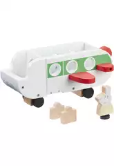 Peppa Pig Avion en Bois Bandai CO07211