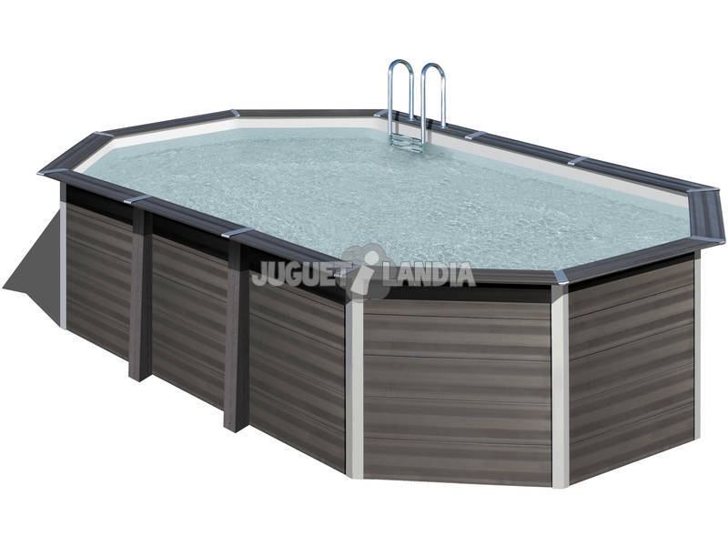 Piscina Madera Composite Pool Avantgarde 664X386X154 cm. Gre KPCOV6650