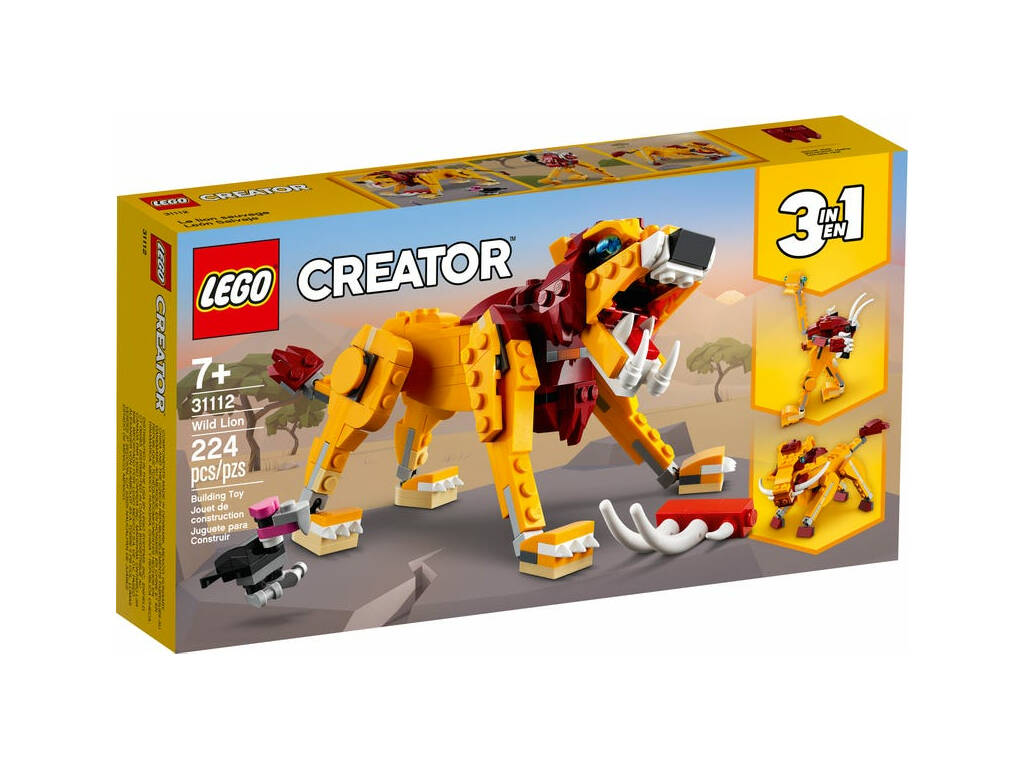 Lego Creator Wilder Löwe 31112