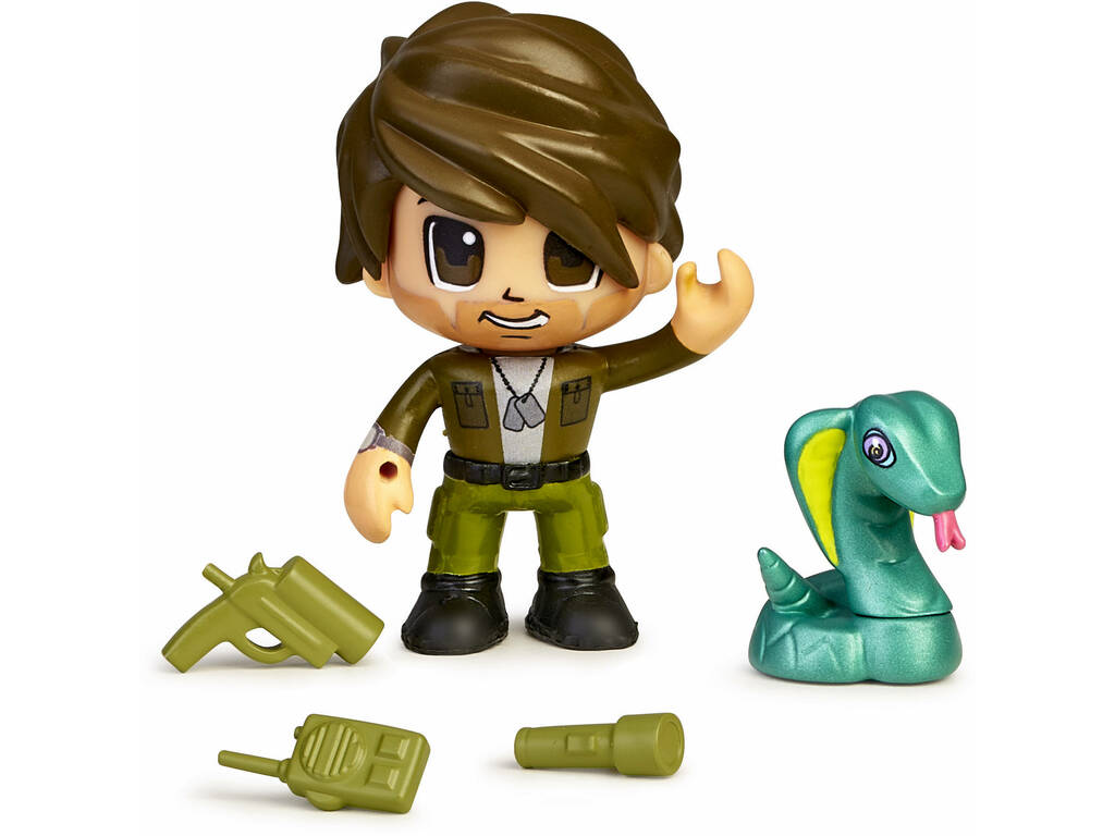Pinypon Action Wild Figurine avec Serpent 700016420