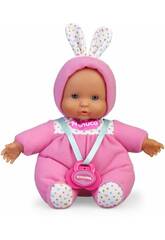 Nenuco Mini Baby Pigiama rosa e bianco Famosa 700016284