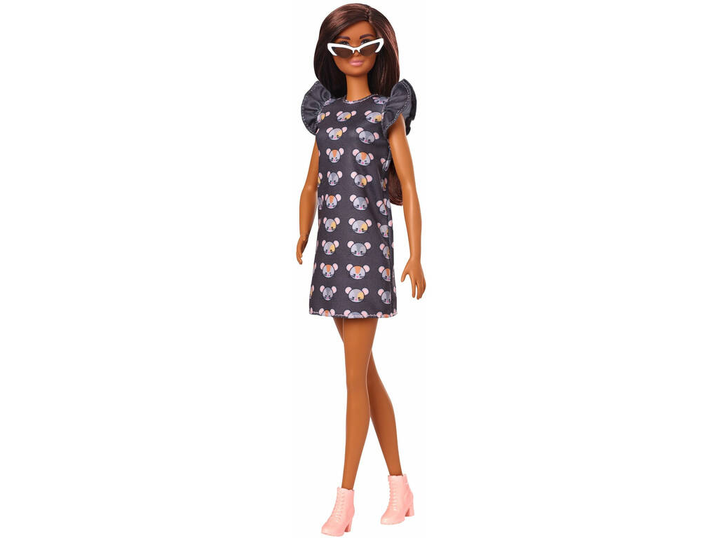 Barbie Fashionista Vestido Ratones Mattel GYB01