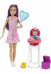 Barbie Skipper Morena Cumpleaños Mattel GRP40