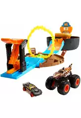 Hot Wheels Veículos Monster Truck Roda Acrobacias Mattel GVK48