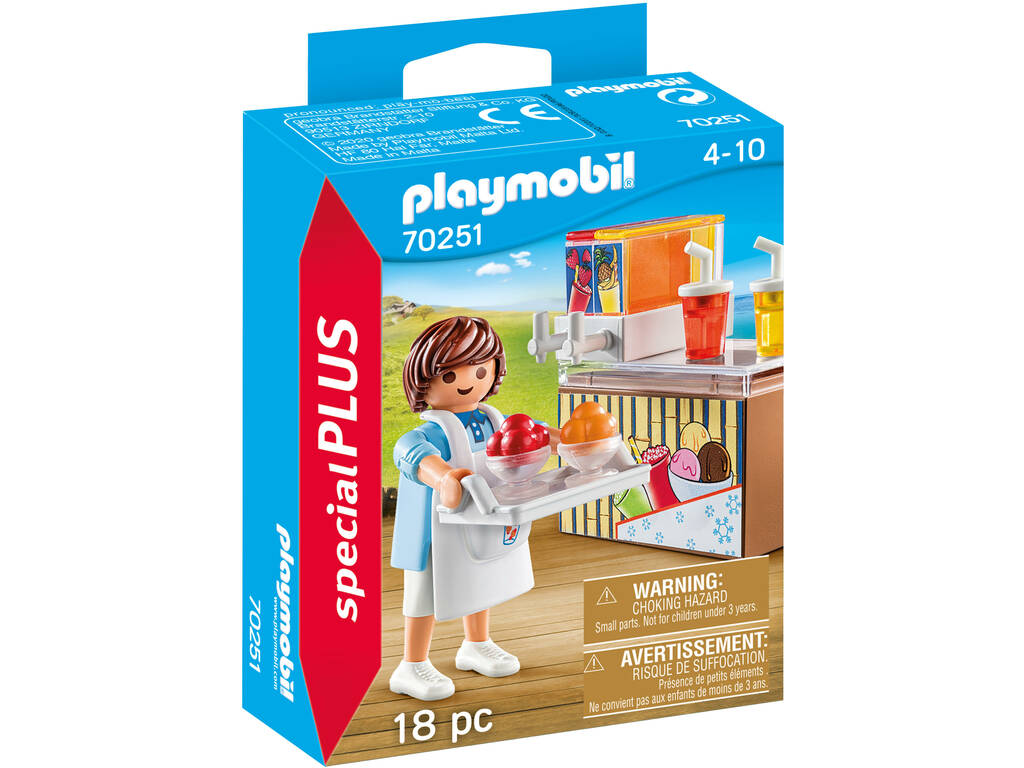 Playmobil Creatore di gelato 70251