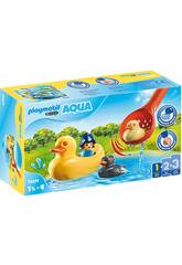 Playmobil 1,2,3 Aqua Famille de Canards 70271