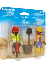 Playmobil Ouvriers 70272
