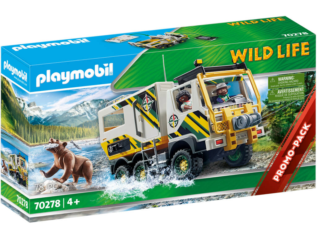 Playmobil Wild Life Camión de Aventuras 70278