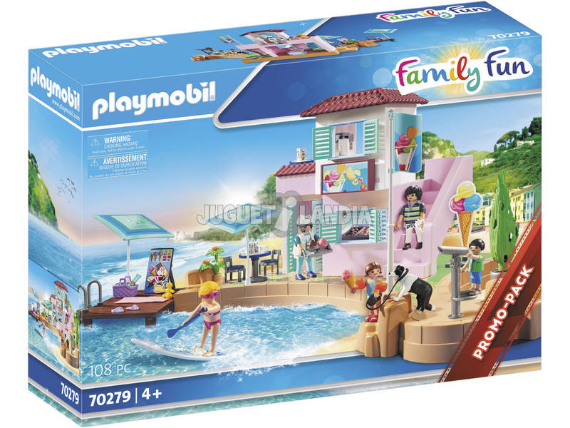 Playmobil Geladaria no Porto 70279
