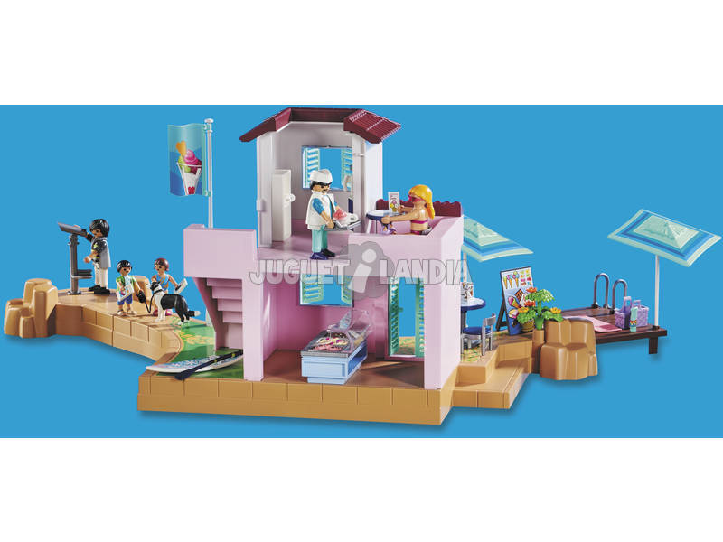 Playmobil Heladería en el Puerto 70279 - Juguetilandia