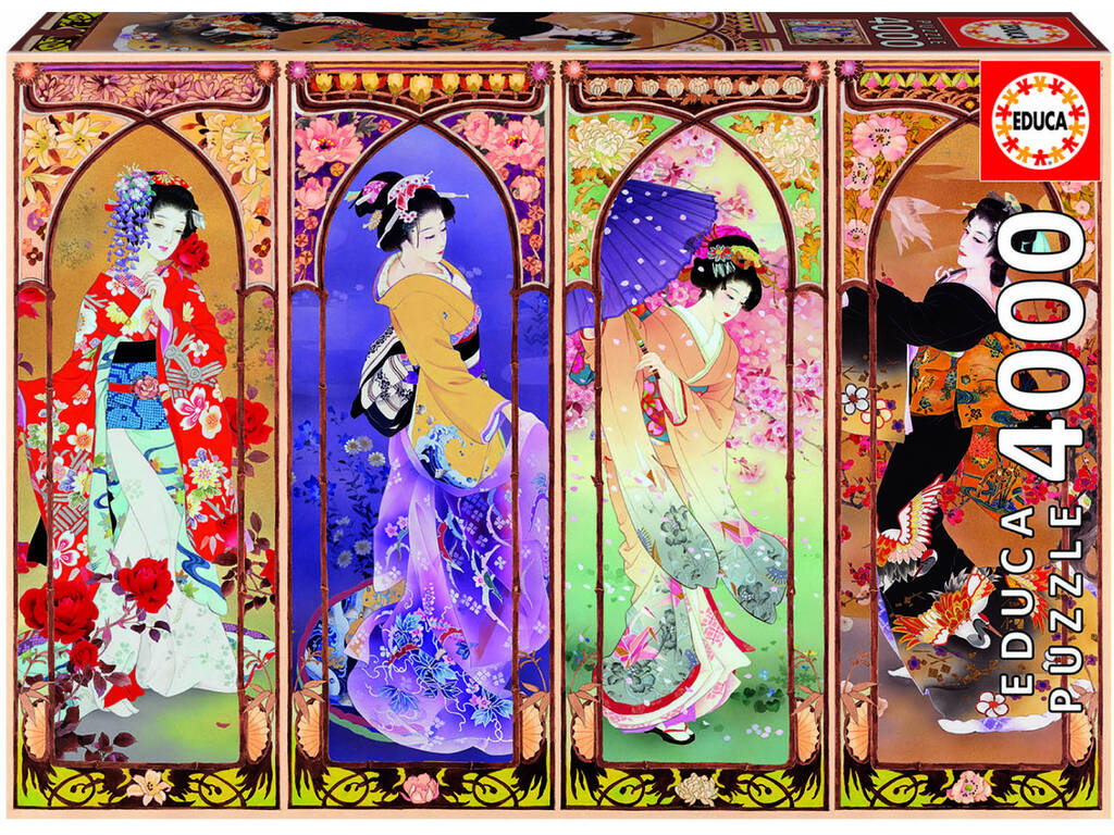 Puzzle 4000 Collage Japonais Educa 19055