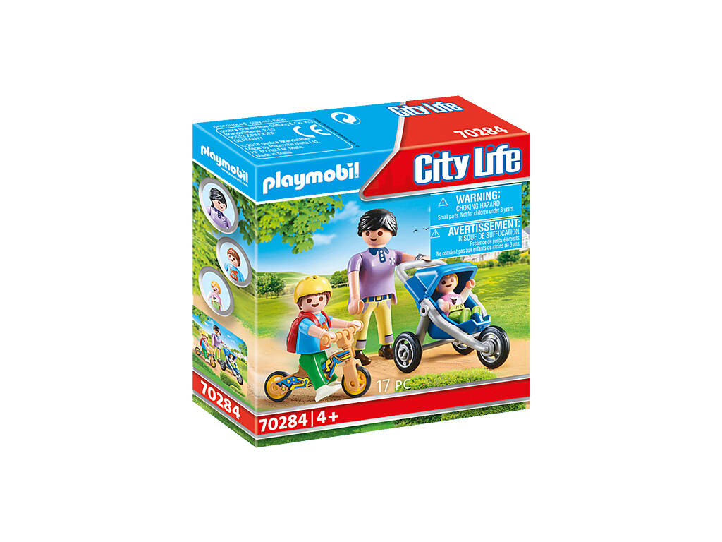 Playmobil Mamá con Niños 70284