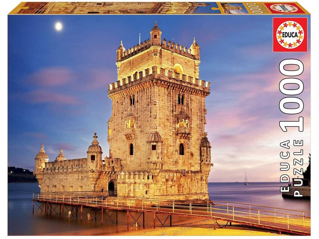 PUZZLE 1000 Torre De Belém, Lisboa Educa 17195