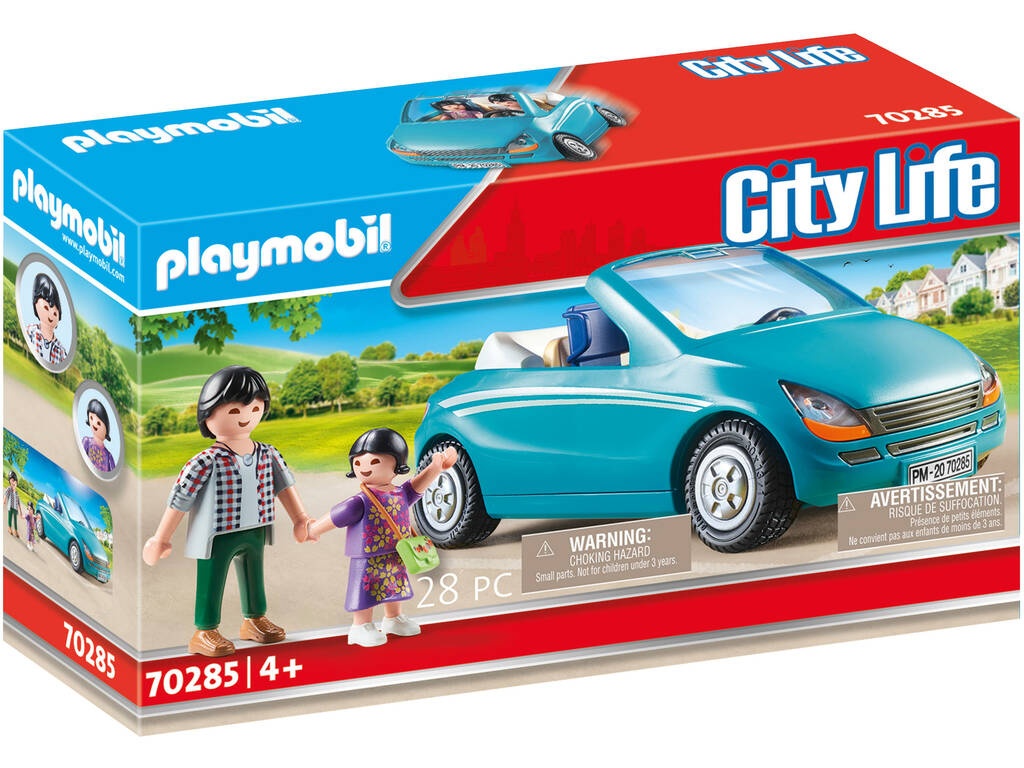 Playmobil City Life Familia con Coche 70285 