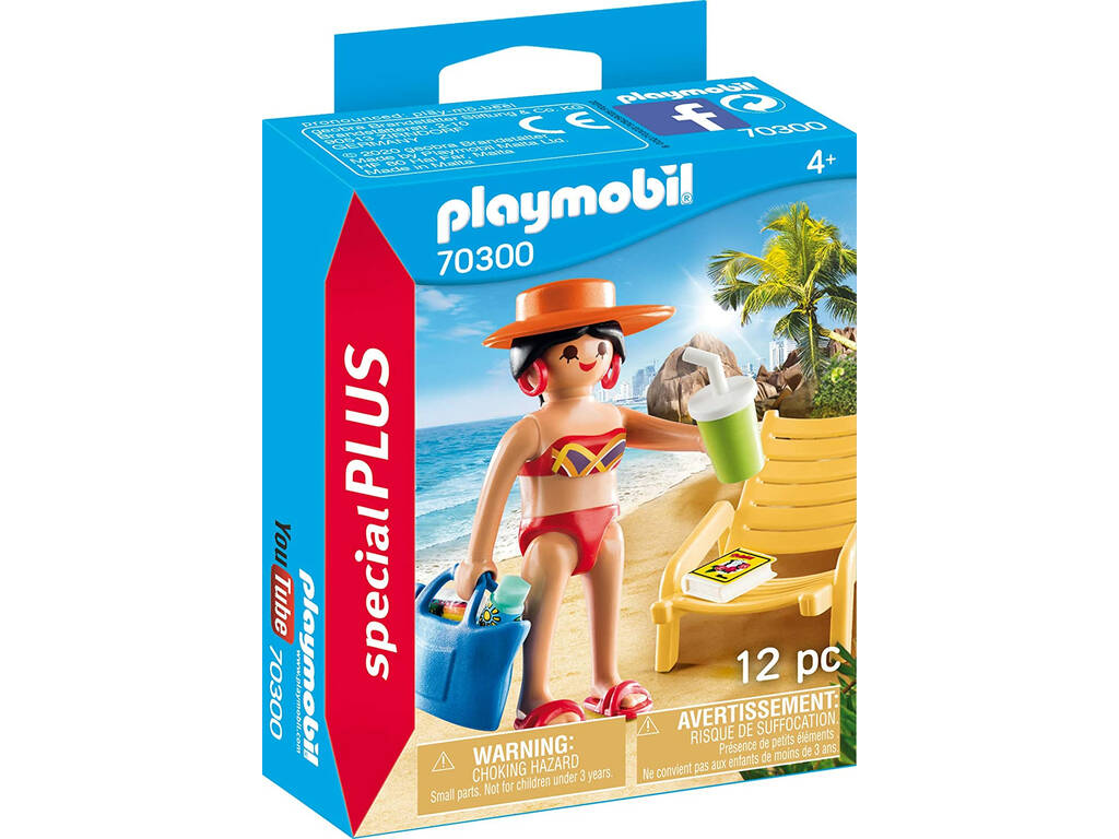 Playmobil Turista con amaca 70300