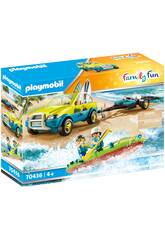Playmobil Coche de Playa con Canoa 70436