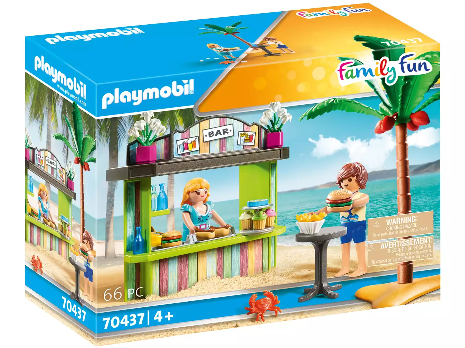 Playmobil Family Fun - Coche de Playa con Canoa (70436) desde 24,99 €