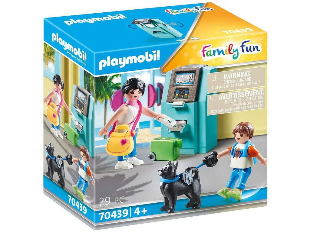 Playmobil Turistas com Caixa 70439