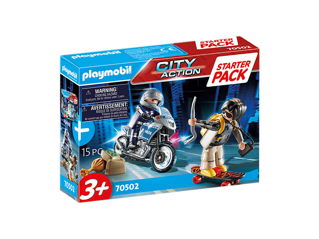 Playmobil Starter Pack Policía Set Adicional 70502