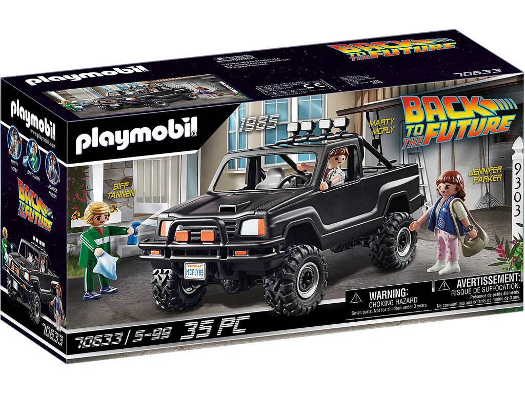 Playmobil Regreso al Futuro Camioneta Pick Up de Marti 70633