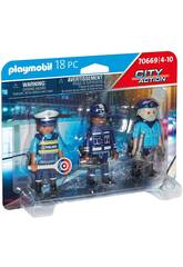 Playmobil Police Set Figurines 70669