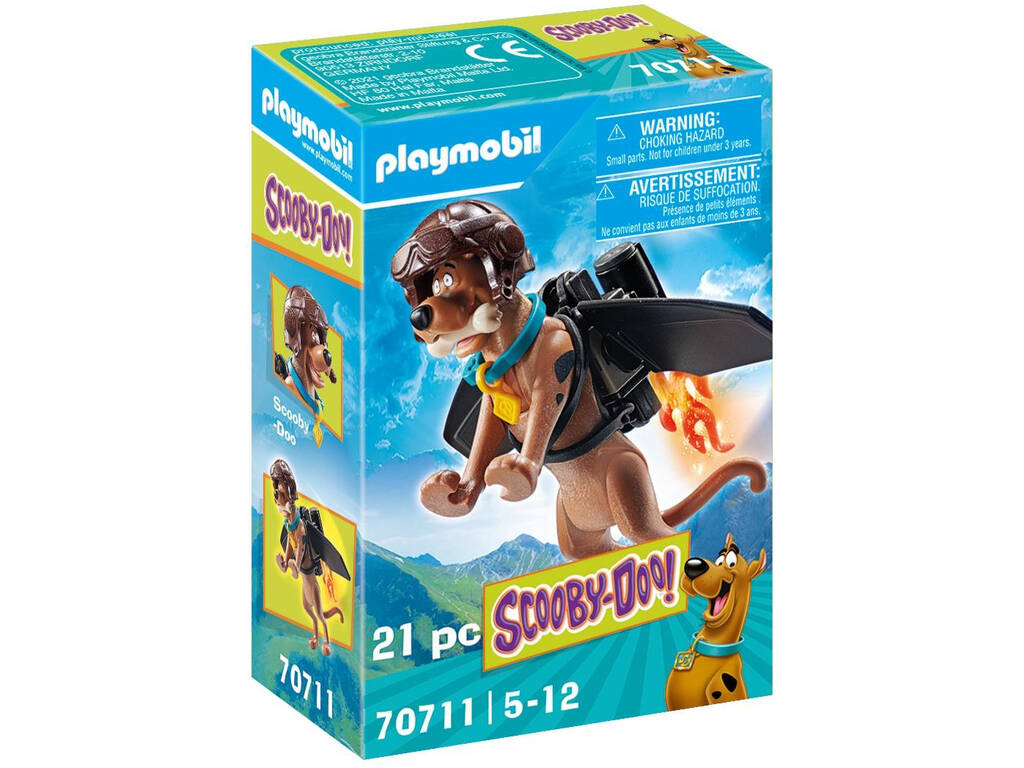 Playmobil Scooby-Doo Figura Coleccionable Piloto 70711