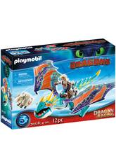 Playmobil How to Train Your Dragon Racing Astrid et Storm 70728