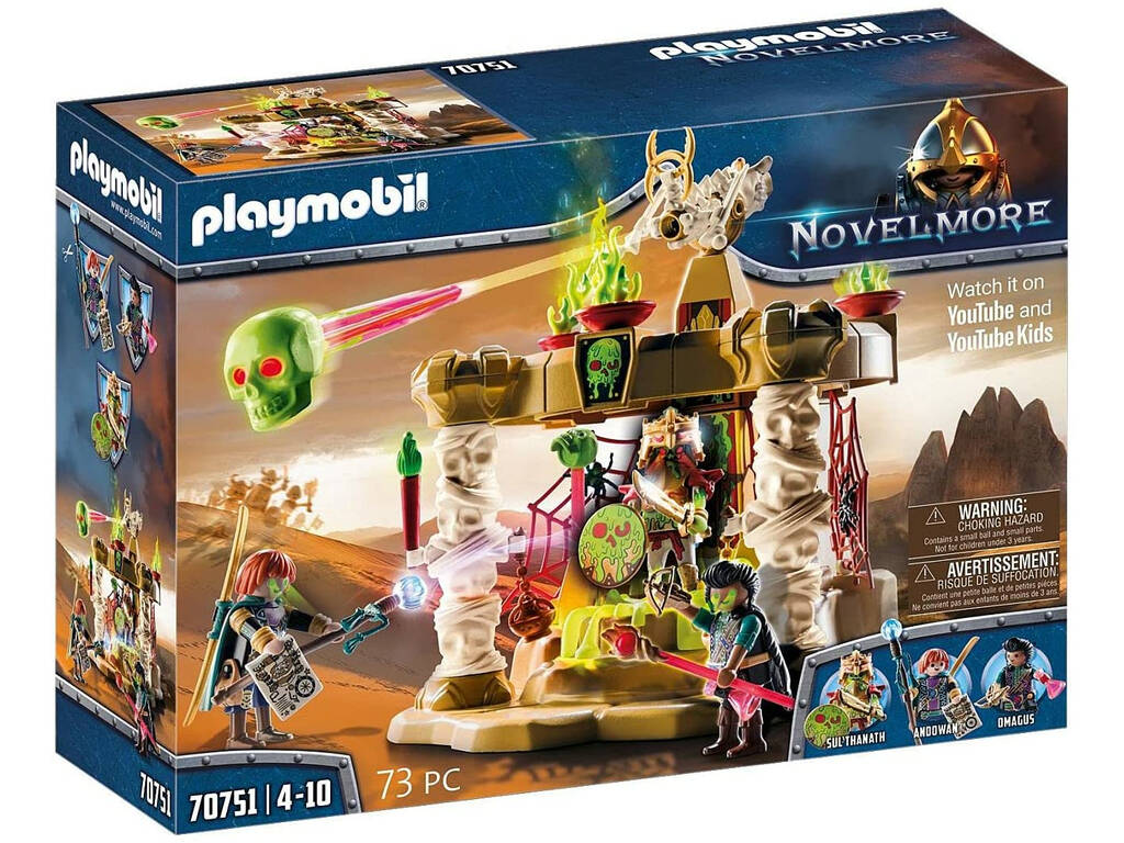 Playmobil Novelmore Sal´ahari Sands Templo del Ejército de Esqueletos 70751