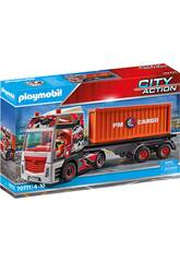 Playmobil City Action Truck avec remorque 70771